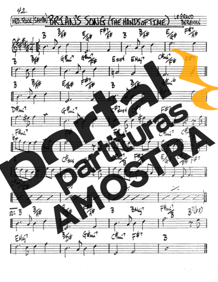 The Real Book of Jazz Brians Song partitura para Trompete