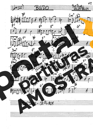 The Real Book of Jazz  partitura para Clarinete (Bb)