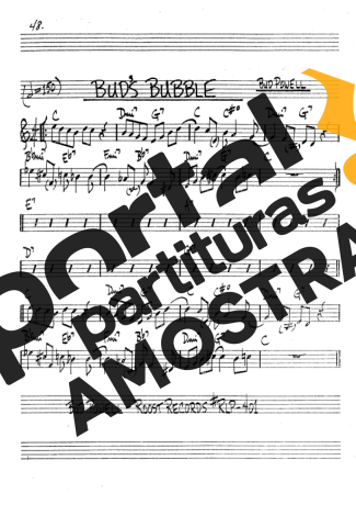 The Real Book of Jazz  partitura para Clarinete (Bb)