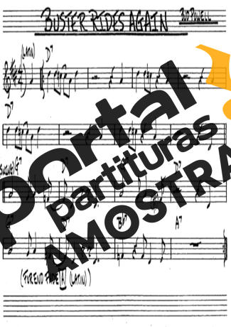 The Real Book of Jazz Buster Rides Again partitura para Clarinete (Bb)