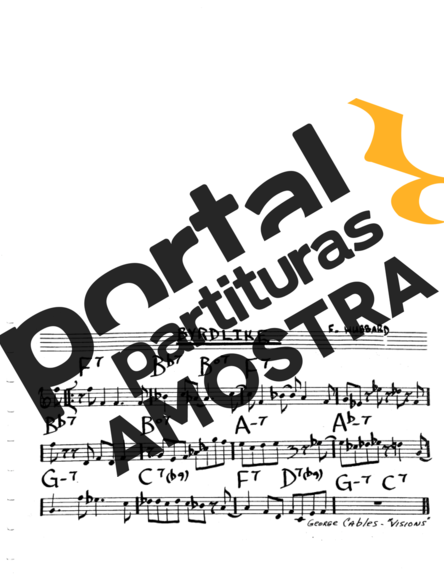 The Real Book of Jazz Byrdlike partitura para Flauta Transversal