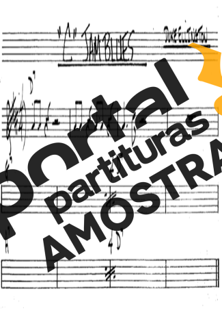 The Real Book of Jazz C Jam Blues partitura para Clarinete (Bb)