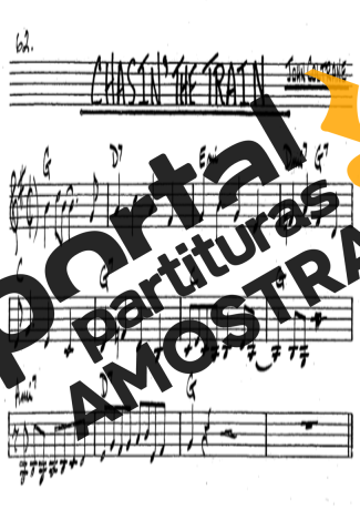 The Real Book of Jazz Chasin The Train partitura para Clarinete (Bb)