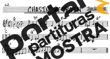 The Real Book of Jazz Chasin The Train partitura para Saxofone Tenor Soprano (Bb)