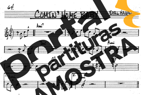 The Real Book of Jazz Comin Home partitura para Saxofone Tenor Soprano (Bb)