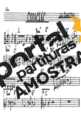 The Real Book of Jazz Cookin partitura para Clarinete (Bb)