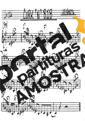 The Real Book of Jazz Cork N Bib partitura para Clarinete (Bb)