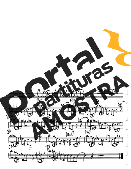 The Real Book of Jazz Cork N Bib partitura para Teclado