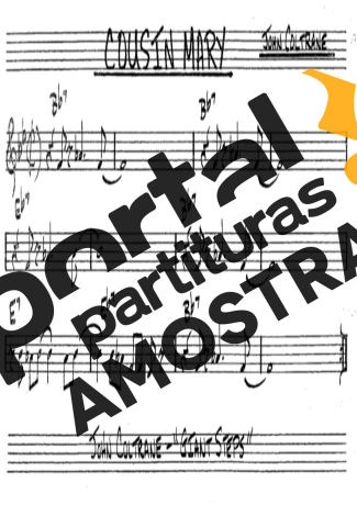 The Real Book of Jazz Cousin Mary partitura para Clarinete (Bb)