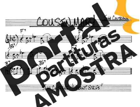 The Real Book of Jazz Cousin Mary partitura para Saxofone Alto (Eb)