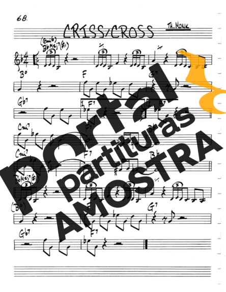 The Real Book of Jazz Criss Cross partitura para Gaita