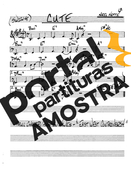 The Real Book of Jazz  partitura para Saxofone Alto (Eb)