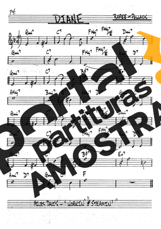 The Real Book of Jazz Diane partitura para Clarinete (Bb)