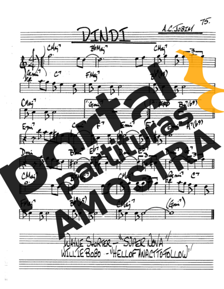 The Real Book of Jazz  partitura para Saxofone Alto (Eb)