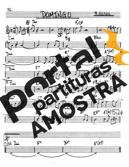 The Real Book of Jazz Domingo partitura para Saxofone Tenor Soprano (Bb)