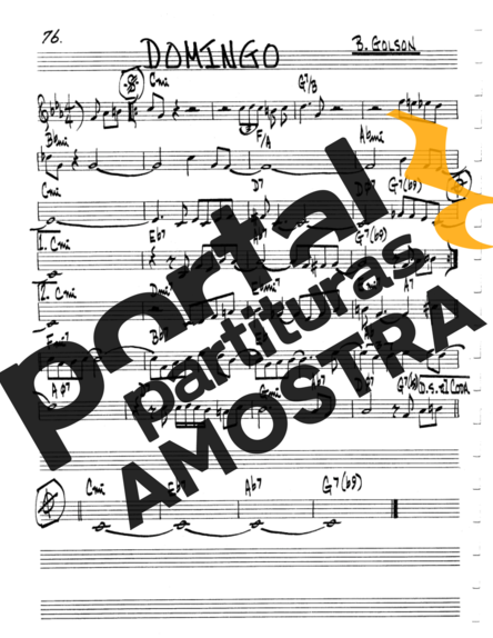 The Real Book of Jazz Domingo partitura para Violino