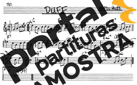 The Real Book of Jazz Duff partitura para Saxofone Tenor Soprano (Bb)