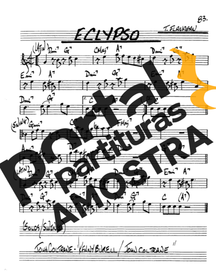 The Real Book of Jazz  partitura para Saxofone Alto (Eb)