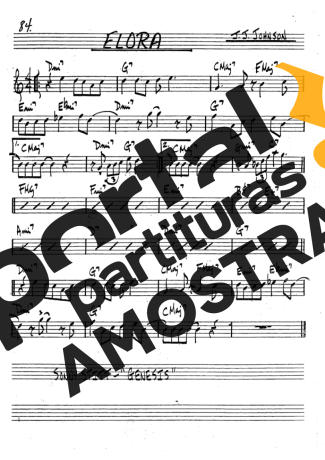 The Real Book of Jazz Elora partitura para Clarinete (Bb)