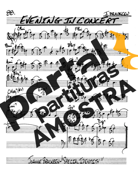 The Real Book of Jazz Evening in Concert partitura para Saxofone Alto (Eb)