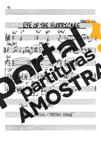 The Real Book of Jazz Eye Of The Hurricane partitura para Clarinete (Bb)