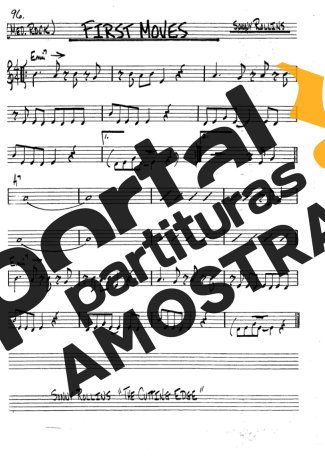 The Real Book of Jazz First Moves partitura para Clarinete (Bb)