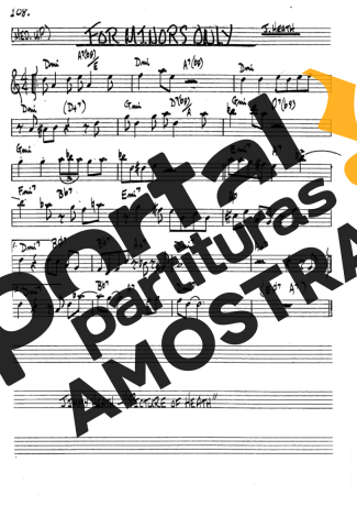 The Real Book of Jazz For Minors Only partitura para Clarinete (Bb)