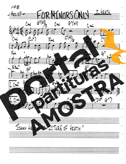 The Real Book of Jazz For Minors Only partitura para Violino