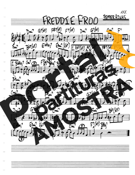 The Real Book of Jazz Freddie Froo partitura para Gaita