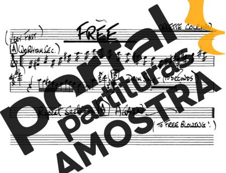 The Real Book of Jazz Free partitura para Saxofone Alto (Eb)