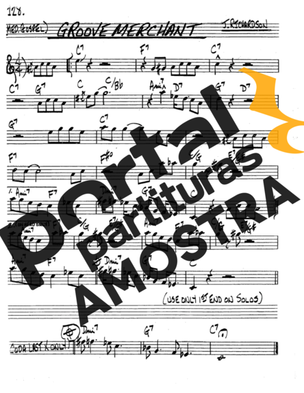 The Real Book of Jazz Groove Merchant partitura para Saxofone Tenor Soprano (Bb)