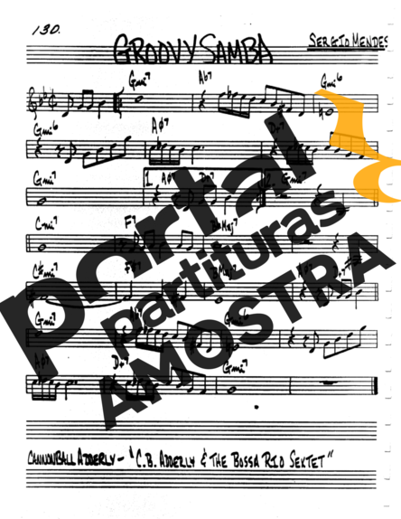 The Real Book of Jazz Groovy Samba partitura para Violino