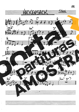 The Real Book of Jazz  partitura para Clarinete (Bb)