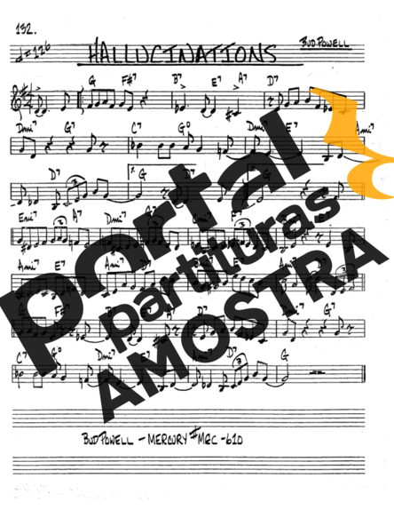 The Real Book of Jazz Hallucinations partitura para Saxofone Tenor Soprano (Bb)