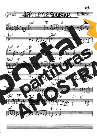 The Real Book of Jazz Happy Little Sunbeam partitura para Clarinete (Bb)