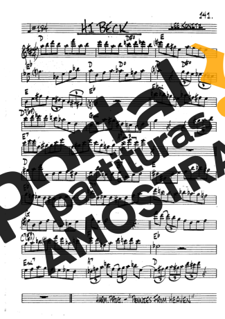 The Real Book of Jazz  partitura para Clarinete (Bb)