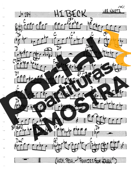 The Real Book of Jazz  partitura para Teclado