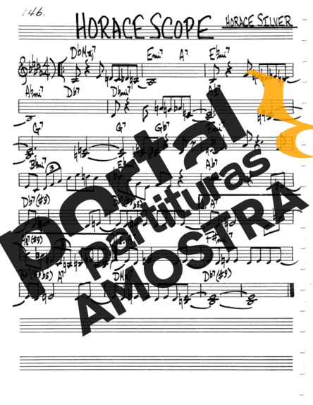 The Real Book of Jazz Horace Scope partitura para Gaita