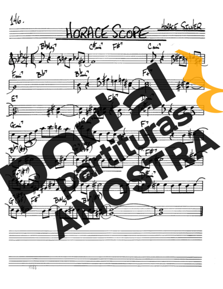 The Real Book of Jazz Horace Scope partitura para Saxofone Alto (Eb)