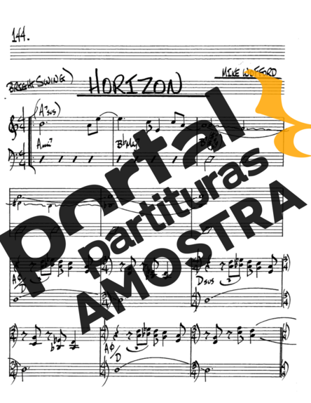 The Real Book of Jazz Horizon partitura para Saxofone Alto (Eb)