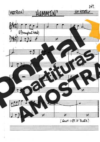 The Real Book of Jazz Hummin partitura para Clarinete (Bb)