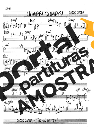The Real Book of Jazz  partitura para Clarinete (Bb)