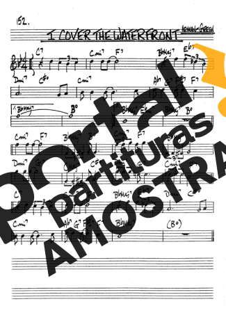 The Real Book of Jazz I Cover The Waterfront partitura para Clarinete (Bb)