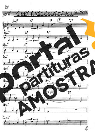 The Real Book of Jazz I Get A Kick Out Of You partitura para Clarinete (Bb)