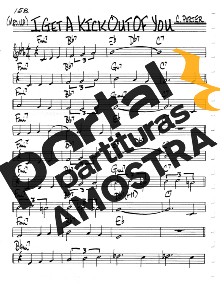 The Real Book of Jazz I Get A Kick Out Of You partitura para Violino