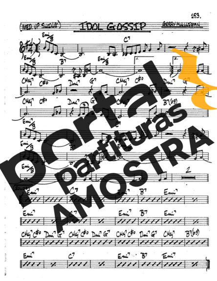 The Real Book of Jazz Idol Gossip partitura para Trompete