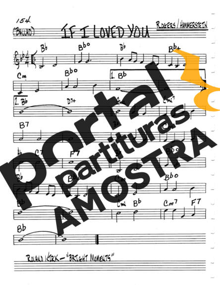 The Real Book of Jazz If I Loved You partitura para Violino