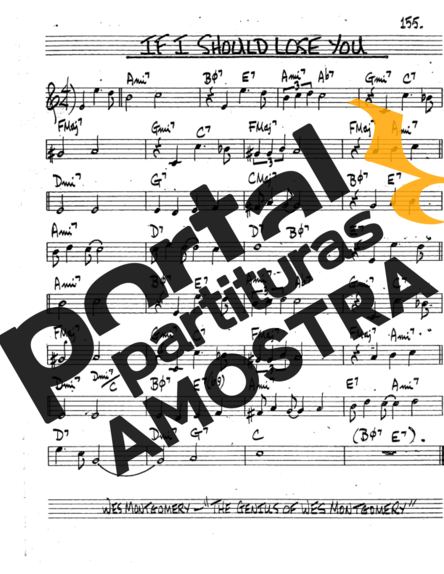 The Real Book of Jazz If I Should Lose You partitura para Trompete