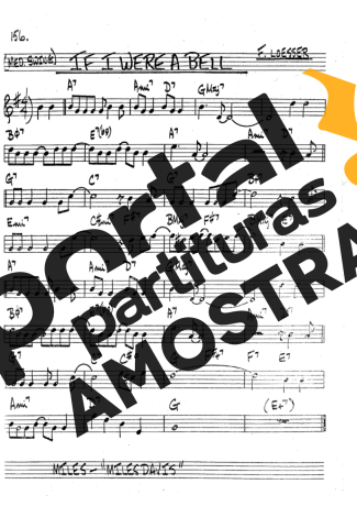 The Real Book of Jazz If I Were A Bell partitura para Clarinete (Bb)