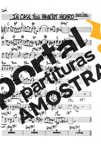 The Real Book of Jazz In Case You Havent Heard partitura para Clarinete (Bb)